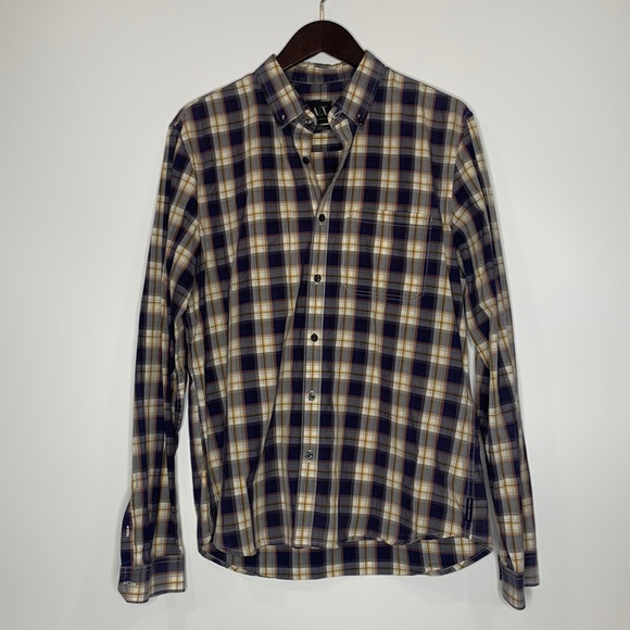 AX Armani Exchange Casual Button Down (Lg) - Picture 4 of 10